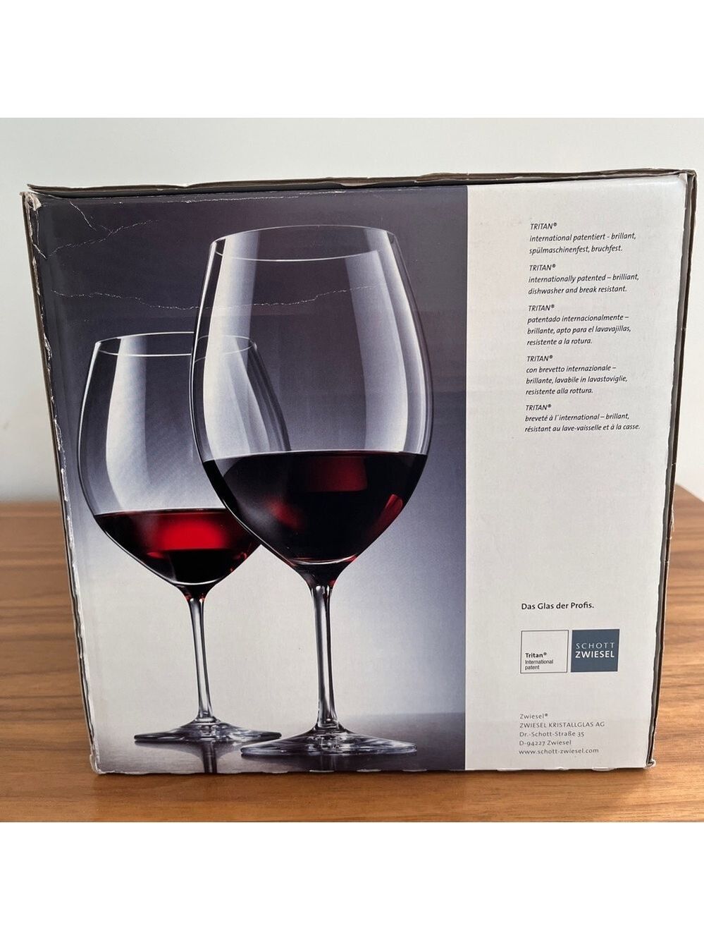 SCHOTT ZWIESEL Set of 6 Bordeaux Wine Glasses Cru Classic Tritan Dinner Party - Picture 7 of 14